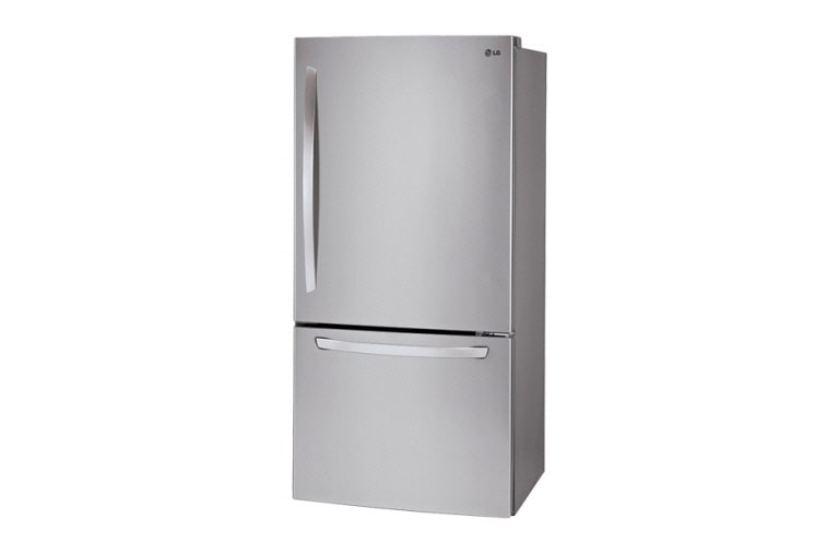 LG Réfrigérateur de 33 po, 24 pi 3 avec congélateur en bas doté d'un tiroir coulissant avec refroidissement intelligent, LDC24370ST